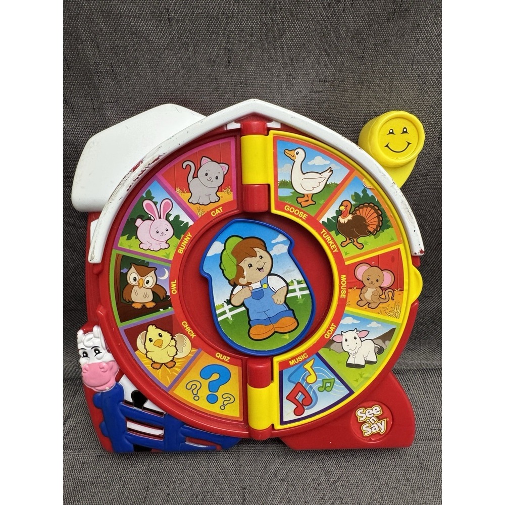 Fisher Price See 'n Say The Farmer Says, Learning Game Barn Animals 2003 Works - Picture 3 of 5